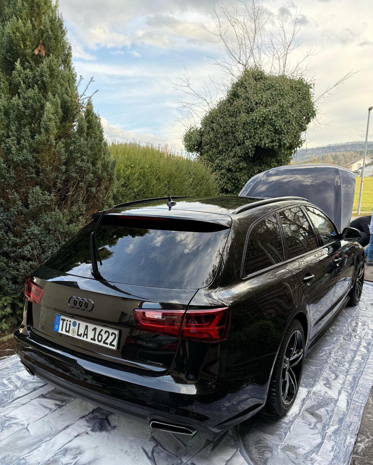 Nachher: Audi A6 glänzend