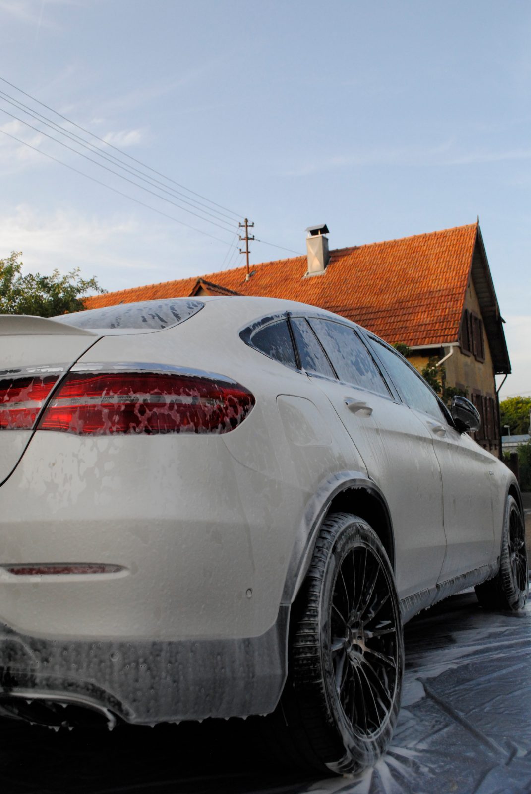 Mercedes GLC Coupé Vorwäsche